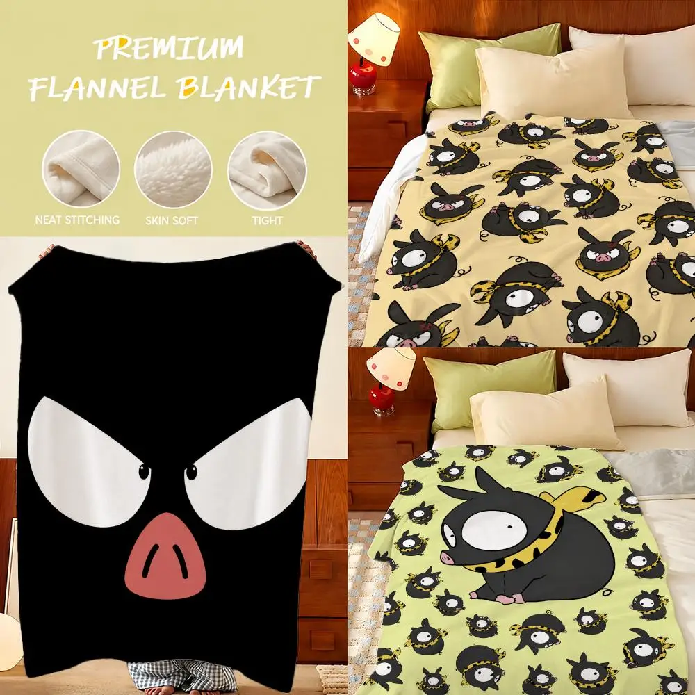 Home Textiles Throw - Anime Ranma One Half P-chan Pluche