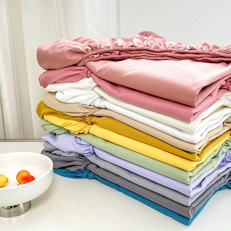 Bed Sheet Microfiber - Dubbele lakens Paar elastische hoeslakens van