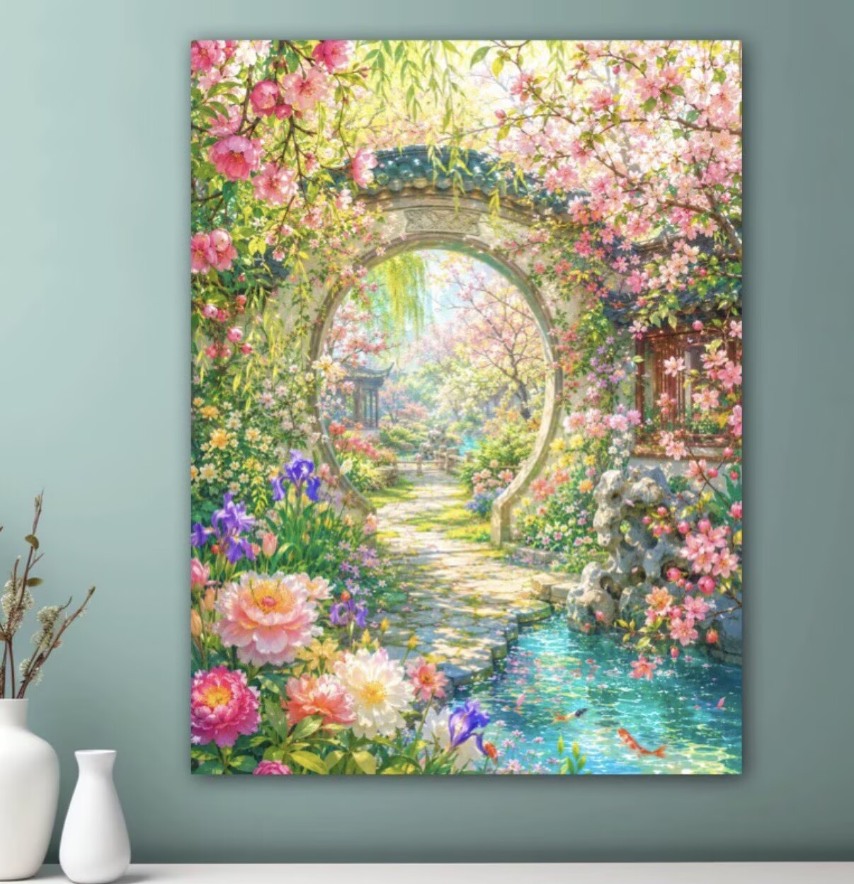 Home Textiles Discount - 9CT 11ct 14ct Spring Door Gedrukte
