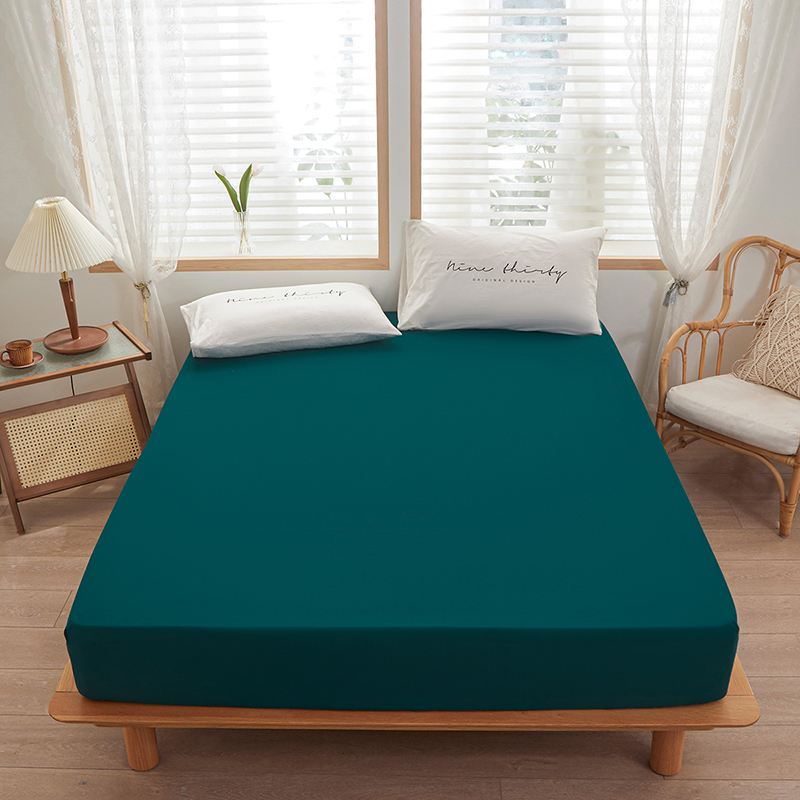 Bed Sheet Microfiber - 1pc effen kleur hoeslaken voor slaapkamer