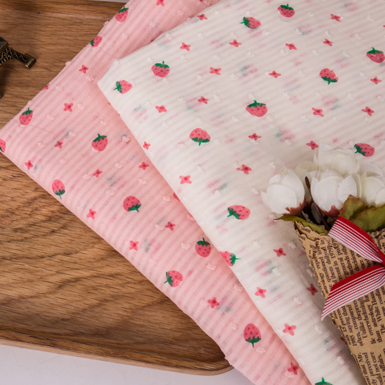 Home Textiles Discount - 145x50cm 60s Zachte Dunne Katoenen Gestreepte