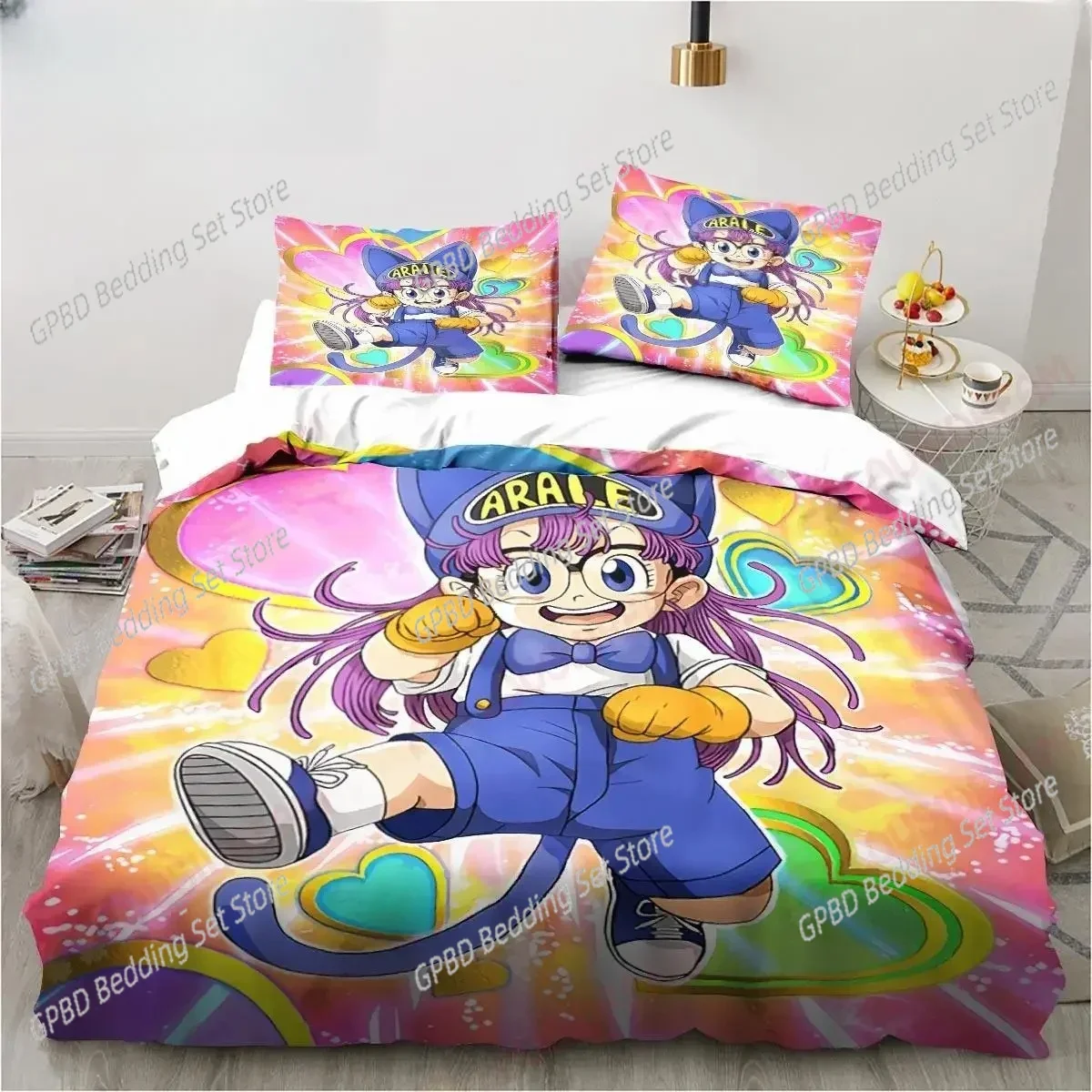 Home Textiles News - Nieuwe schattige cartoon DR S-Slump Arale