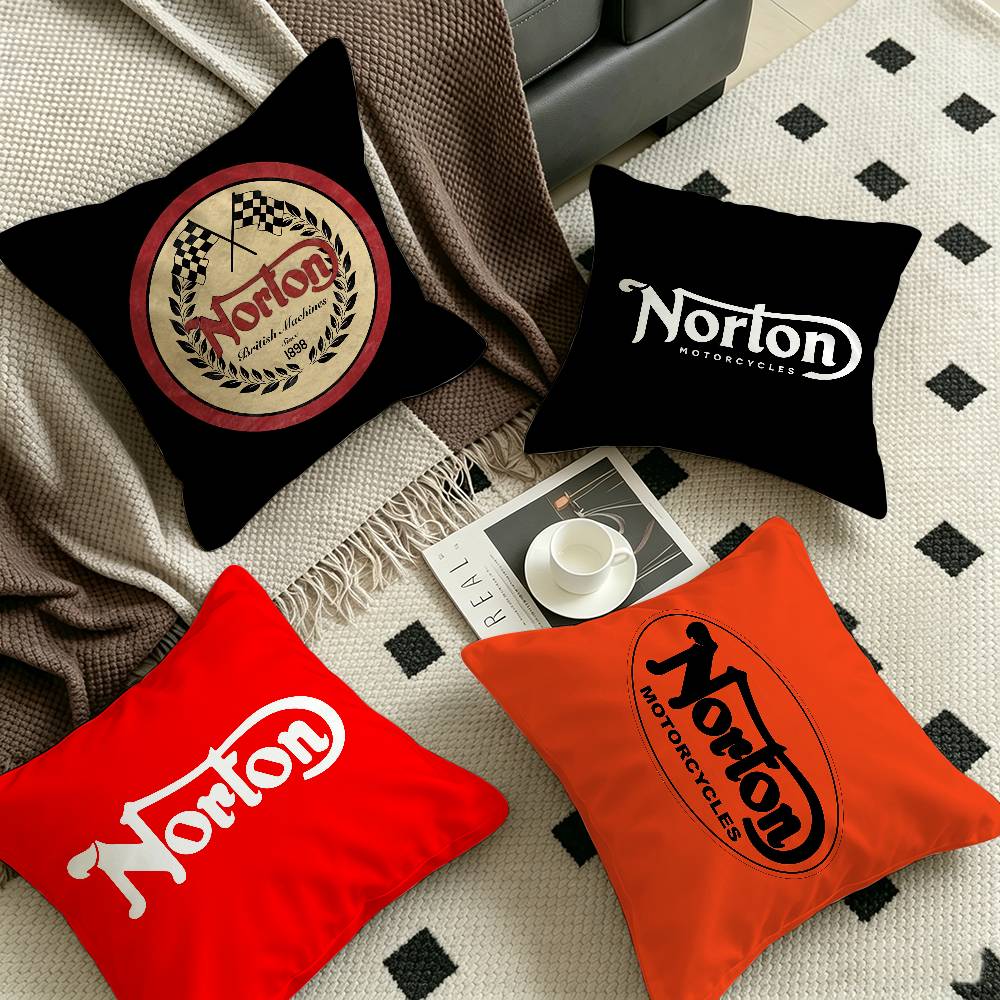 Home Textiles Classic Fashion - N-Norton Classic-Motorcycle Kussen Anime Kussen Sofa