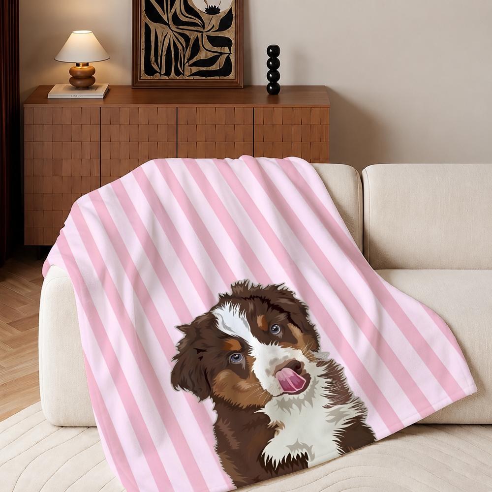 Patroon Collie Dog Pluche Flan - Home Textiles Throw recensie en prijs