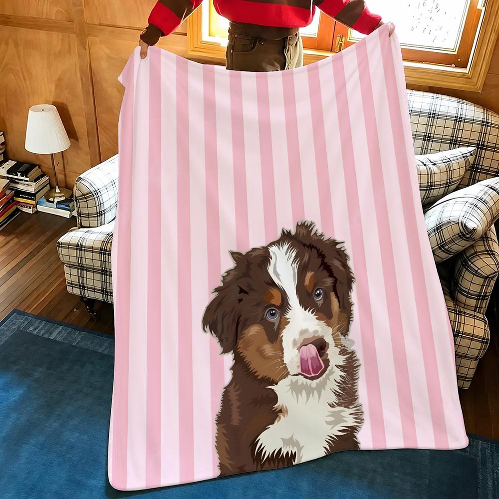 Patroon Collie Dog Pluche Flan - Home Textiles Throw recensie en prijs