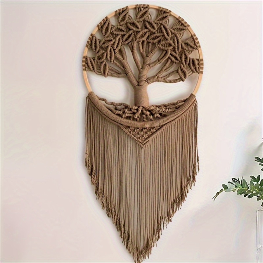Levensboom Macrame muur opknop - Home Textiles Discount recensie en prijs