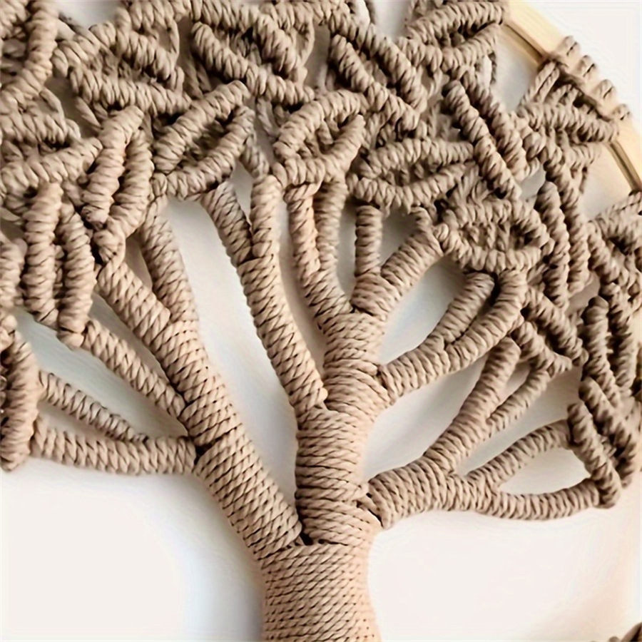 Levensboom Macrame muur opknop - Home Textiles Discount recensie en prijs