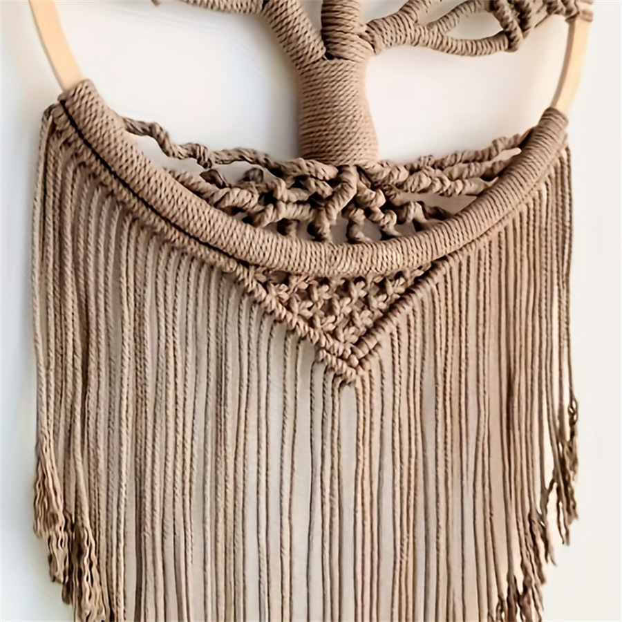Levensboom Macrame muur opknop - Home Textiles Discount recensie en prijs