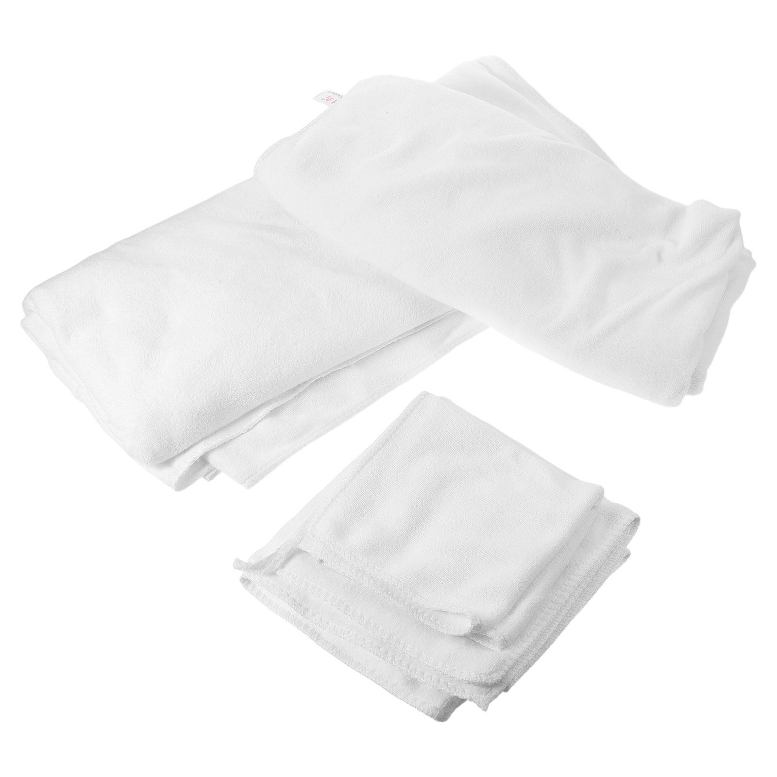 4-delige set witte katoenen ba - Home Textiles Towel Set recensie en prijs