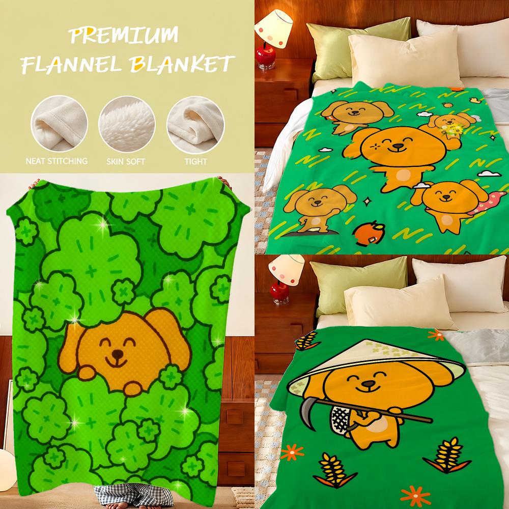 Anime Benben Hond Pluche Flane - Home Textiles Throw recensie en prijs