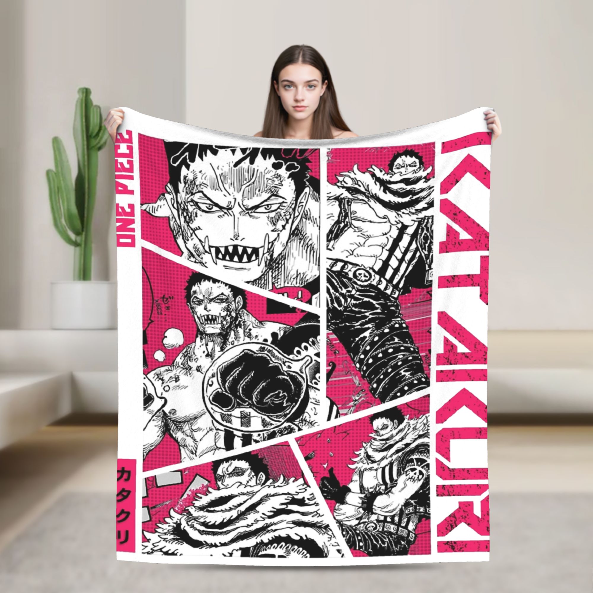Katakuri Figuur Flanel Dekens  - Bed Sheet Microfiber recensie en prijs
