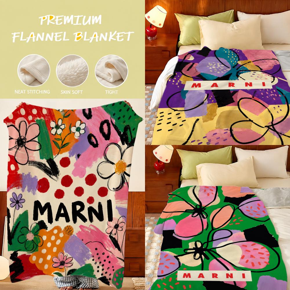 MARNI Pluche Flanellen Dekbed, - Home Textiles Throw recensie en prijs