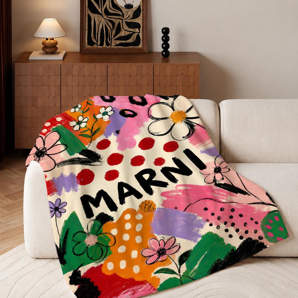MARNI Pluche Flanellen Dekbed, - Home Textiles Throw recensie en prijs
