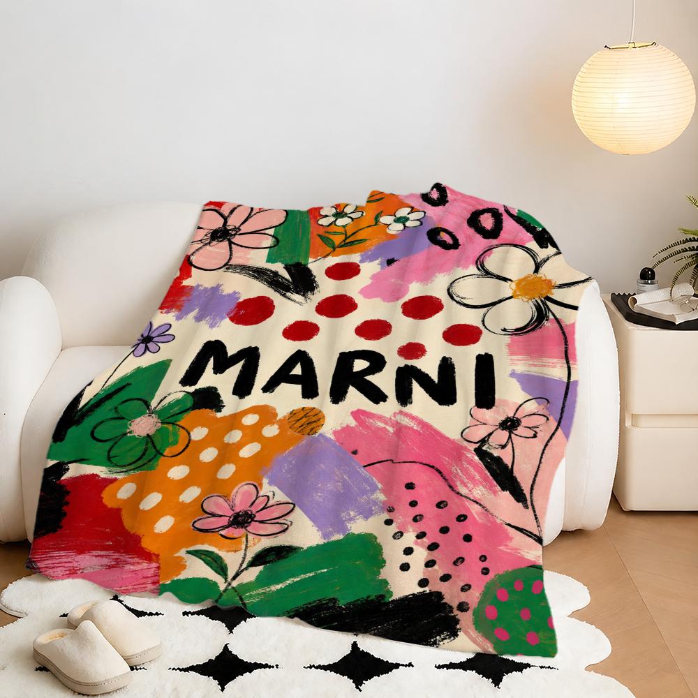 MARNI Pluche Flanellen Dekbed, - Home Textiles Throw recensie en prijs