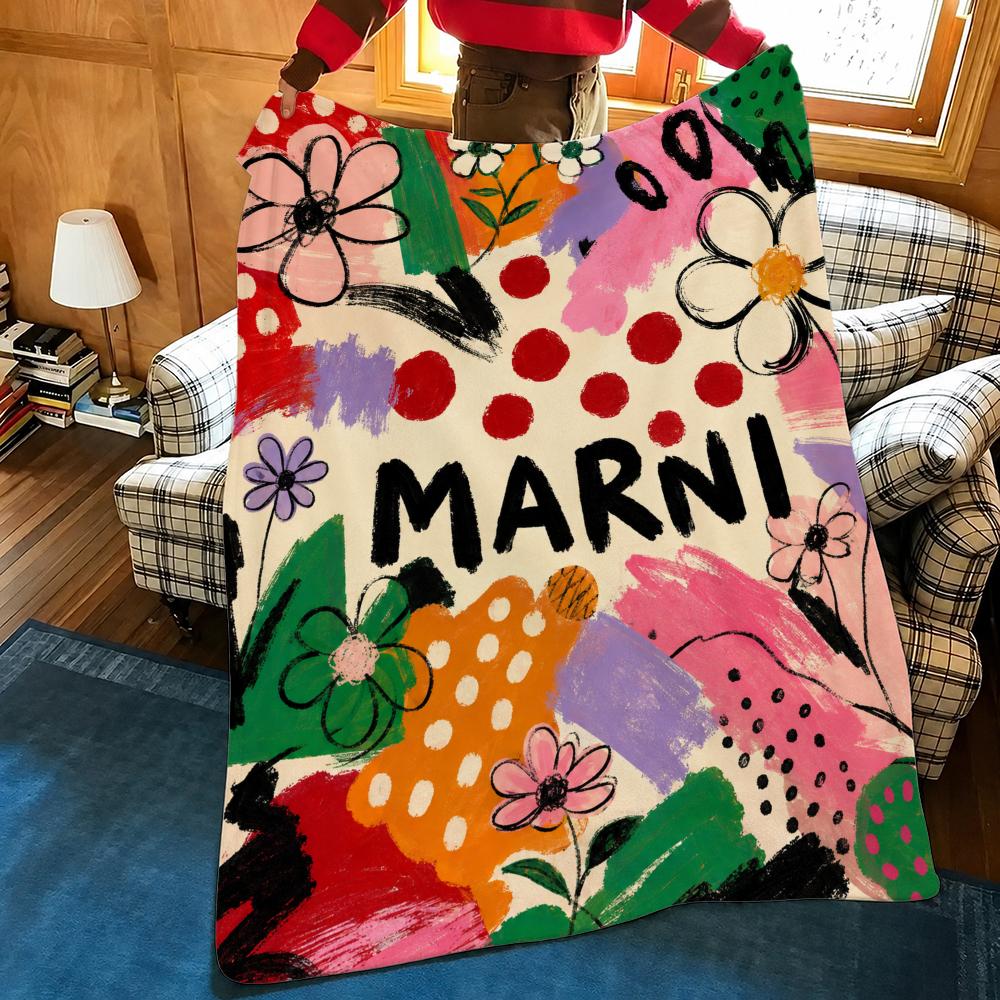 MARNI Pluche Flanellen Dekbed, - Home Textiles Throw recensie en prijs
