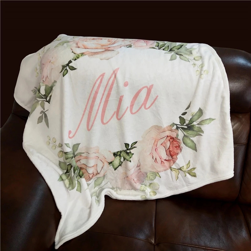 Naam Gepersonaliseerde Baby Fl - Bed Sheet Microfiber recensie en prijs