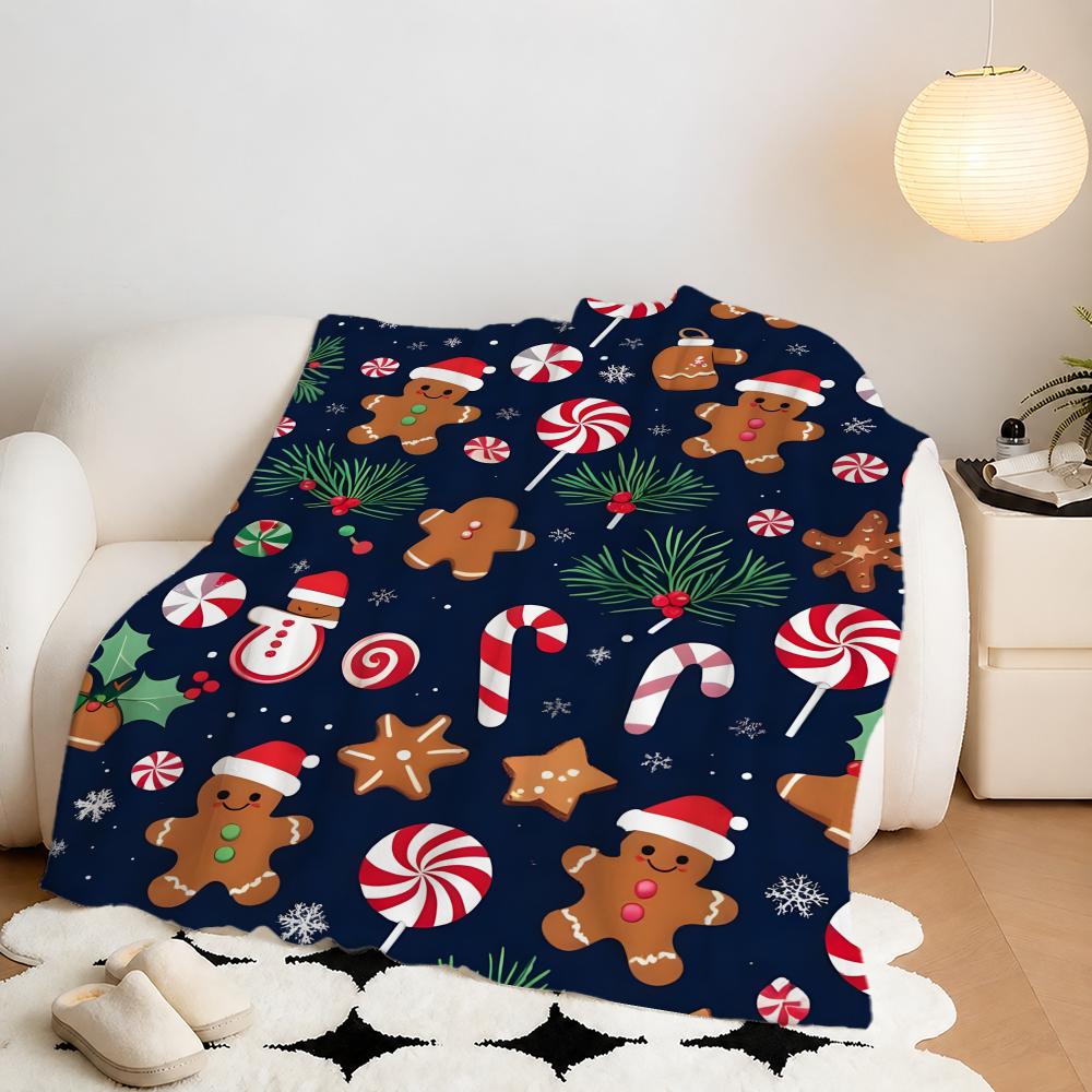 Kerst Gingerbread Man Pluche F - Home Textiles Throw recensie en prijs