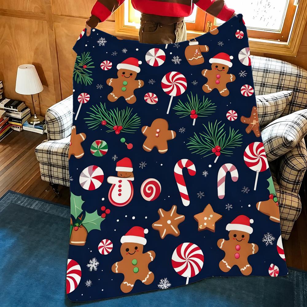 Kerst Gingerbread Man Pluche F - Home Textiles Throw recensie en prijs
