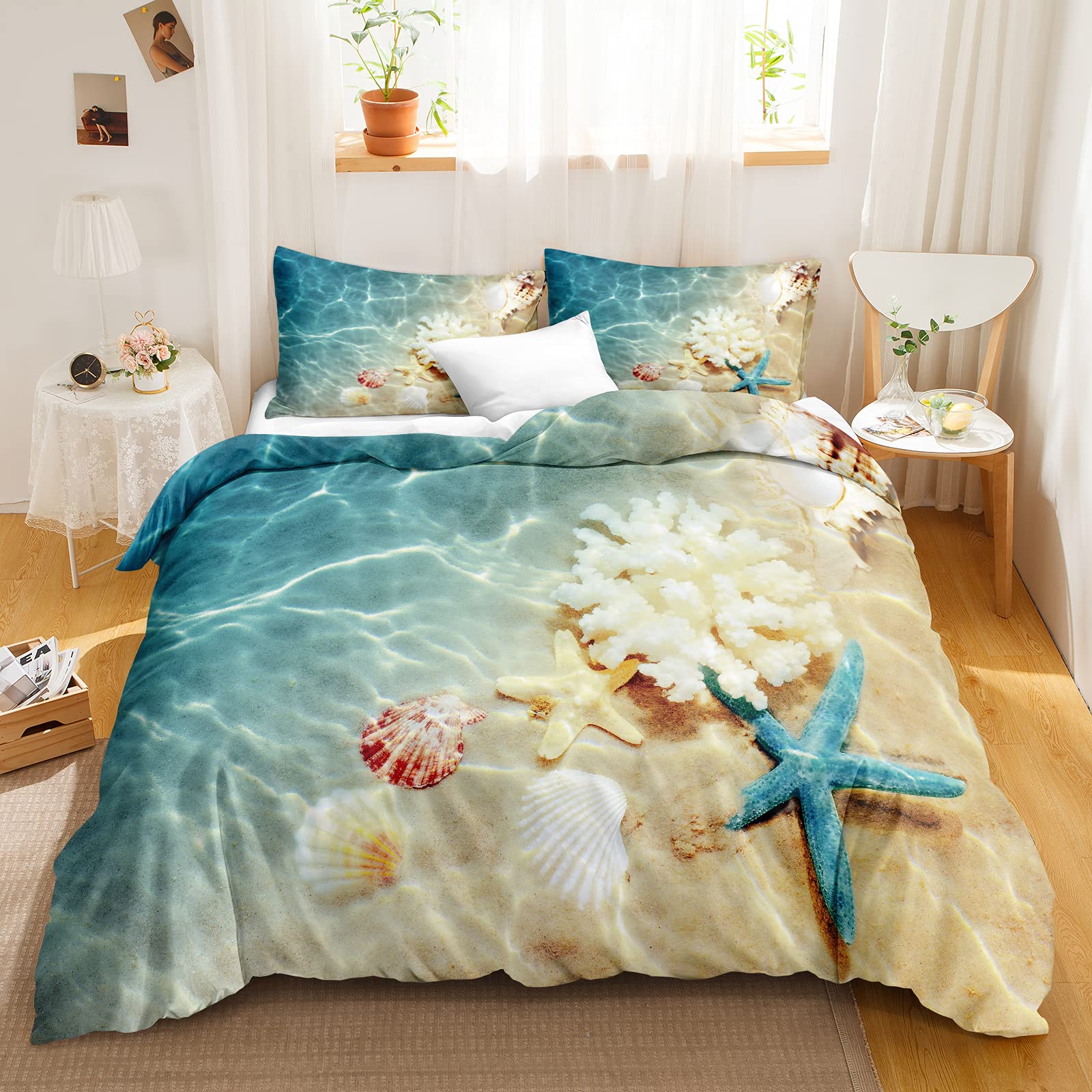 Strand dekbedovertrek, kust de - Bed Sheet Microfiber recensie en prijs