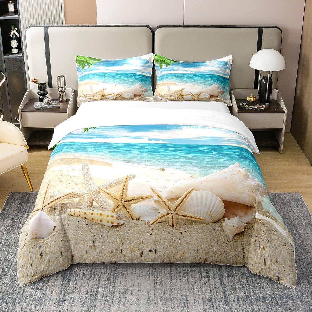 Strand dekbedovertrek, kust de - Bed Sheet Microfiber recensie en prijs