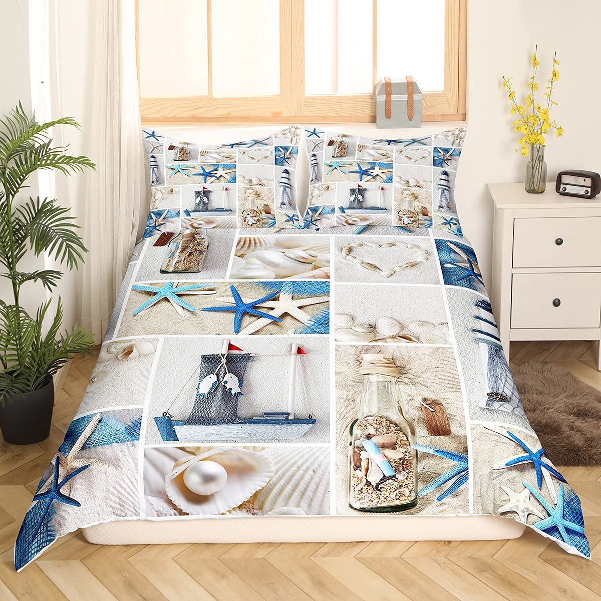 Strand dekbedovertrek, kust de - Bed Sheet Microfiber recensie en prijs