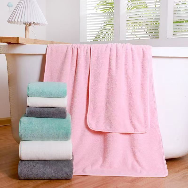 Koraal Fleece Verdikte Handdoe - Home Textiles Towel Set recensie en prijs