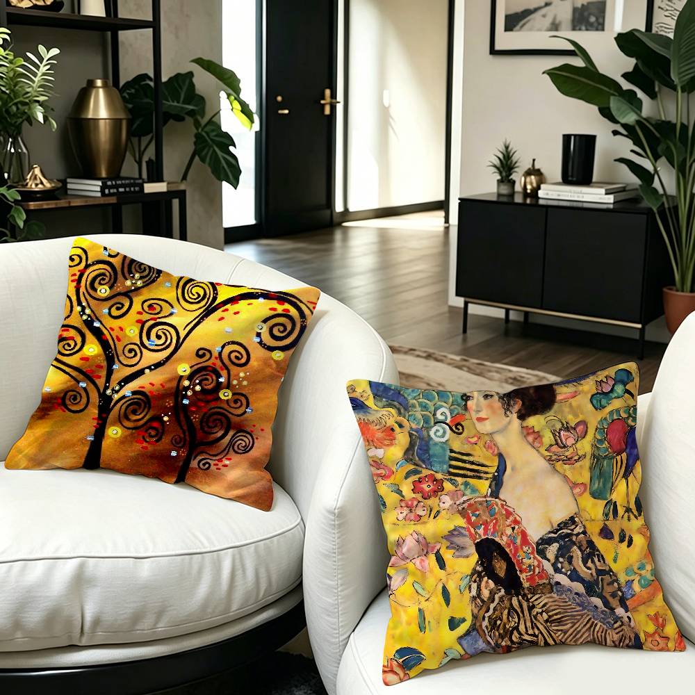 Klassiek Gustav Klimt Kunstwer - Home Textiles Classic Fashion recensie en prijs