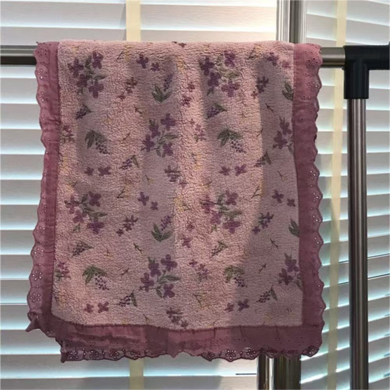 Handdoek in paarstijl met kant - Home Textiles Towel Set recensie en prijs