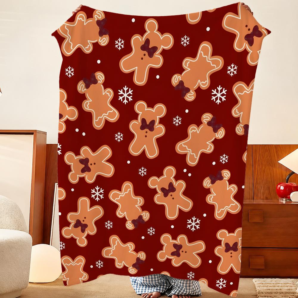 Kerst Gingerbread Man Pluche F - Home Textiles Throw recensie en prijs