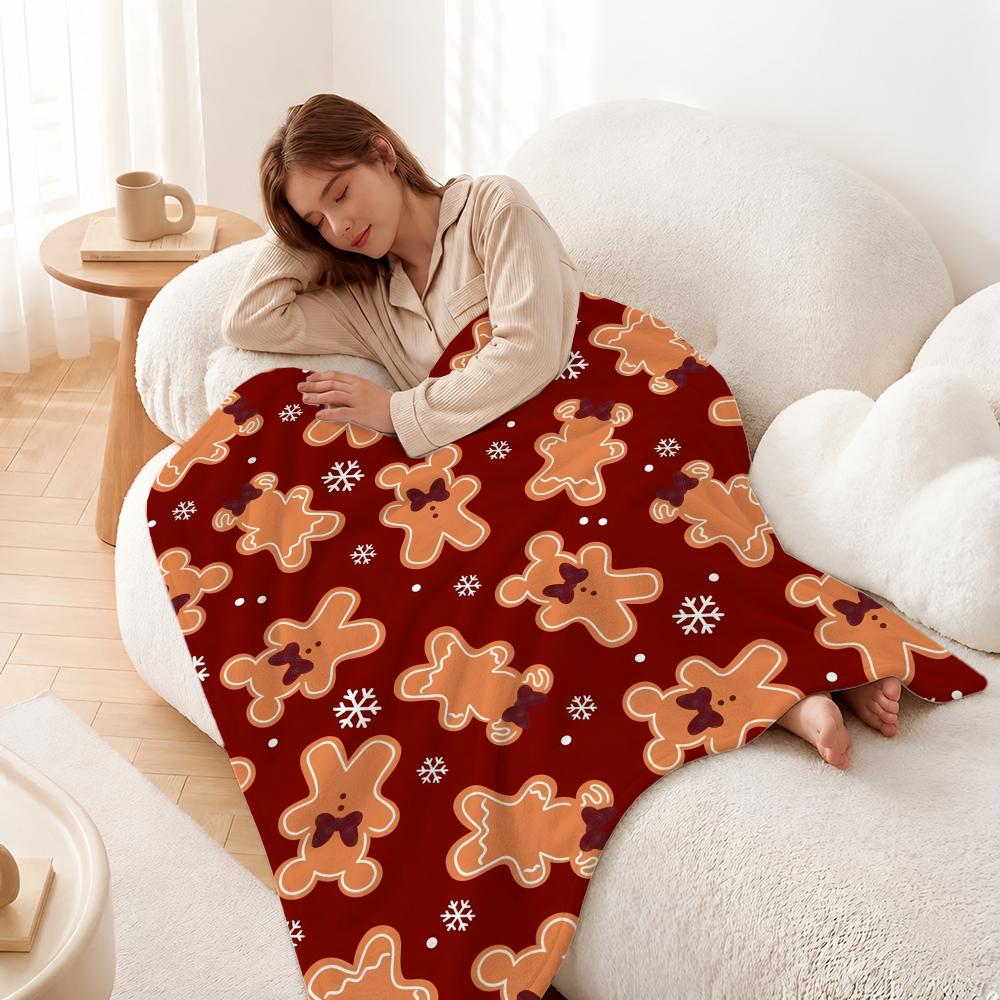 Kerst Gingerbread Man Pluche F - Home Textiles Throw recensie en prijs