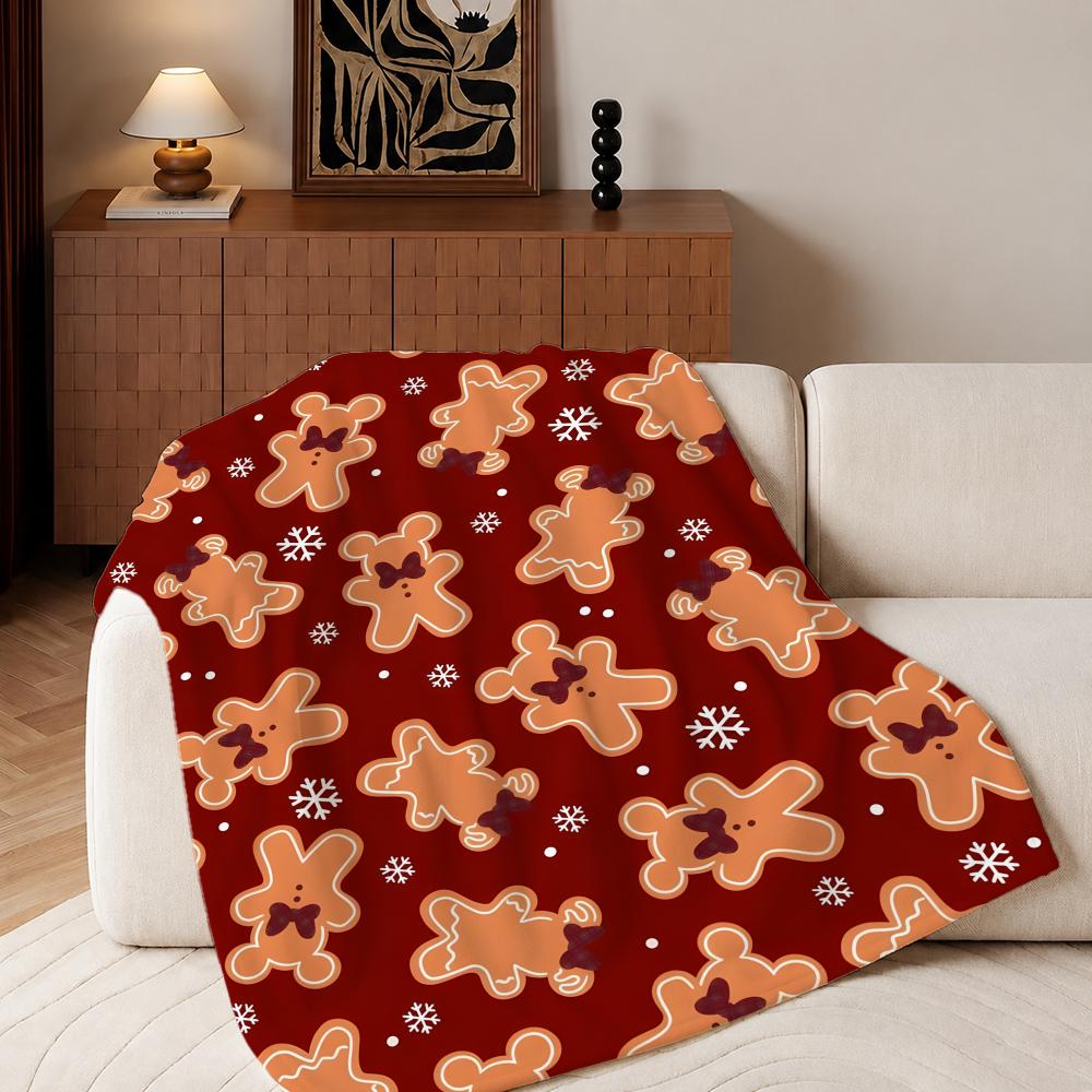Kerst Gingerbread Man Pluche F - Home Textiles Throw recensie en prijs