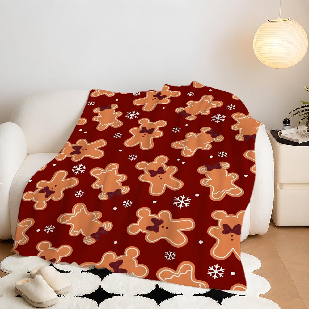 Kerst Gingerbread Man Pluche F - Home Textiles Throw recensie en prijs