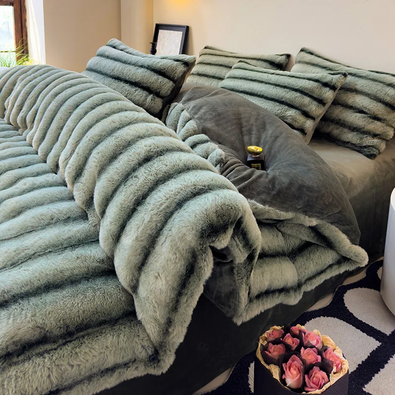 Konijnenvacht melkfluweel verd - Bed Sheet Microfiber recensie en prijs