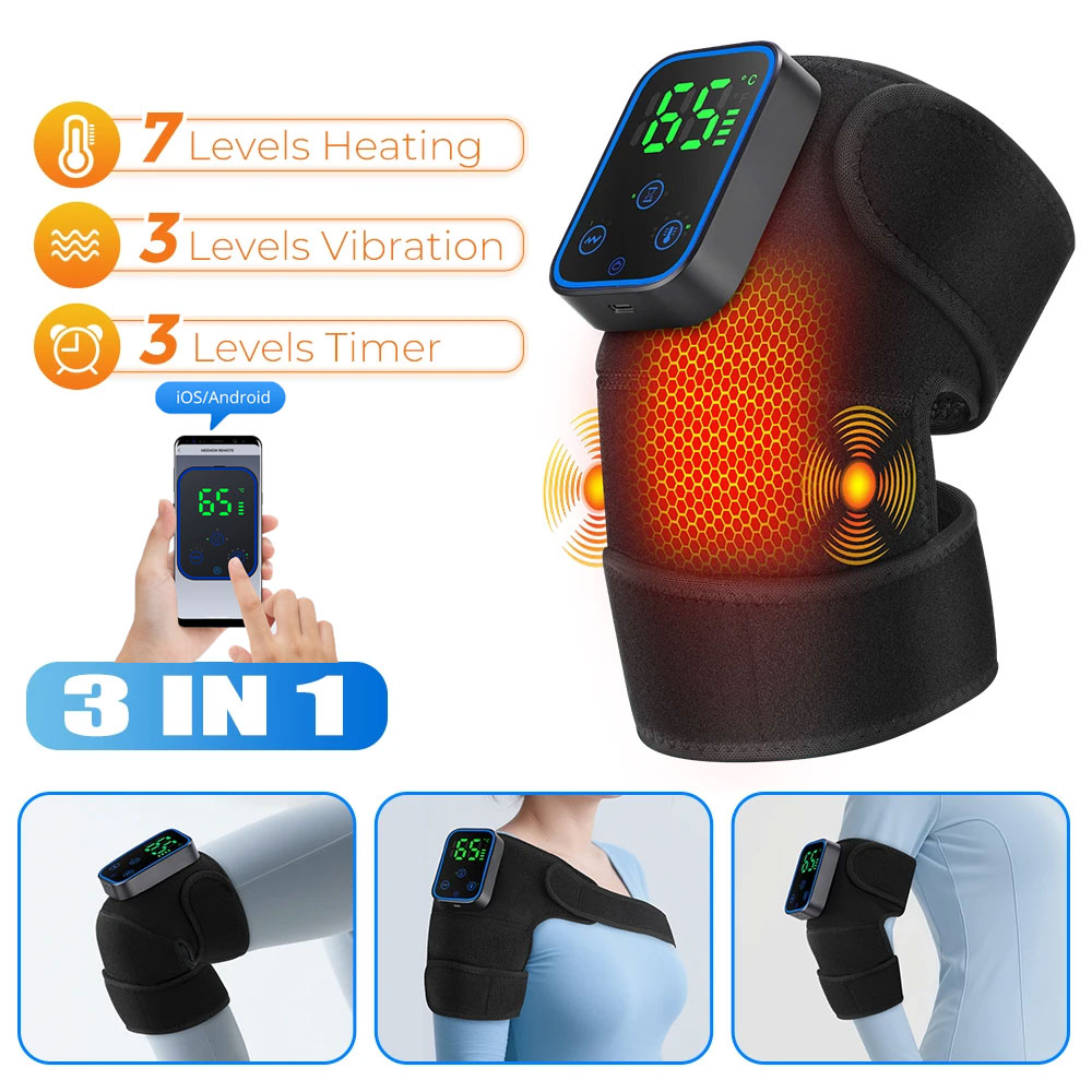 3-IN-1 Knie Massager APP Contr - Heated Pad Electric recensie en prijs