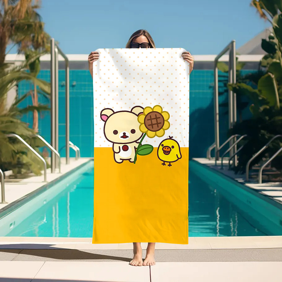 Grote badhanddoek Rilakkuma st - Home Textiles Towel Set recensie en prijs