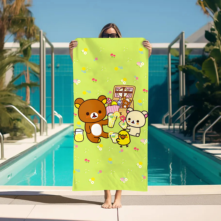 Grote badhanddoek Rilakkuma st - Home Textiles Towel Set recensie en prijs
