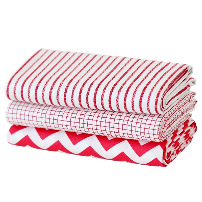 160x50cm Rode Strip Wave Twill - Home Textiles Discount recensie en prijs