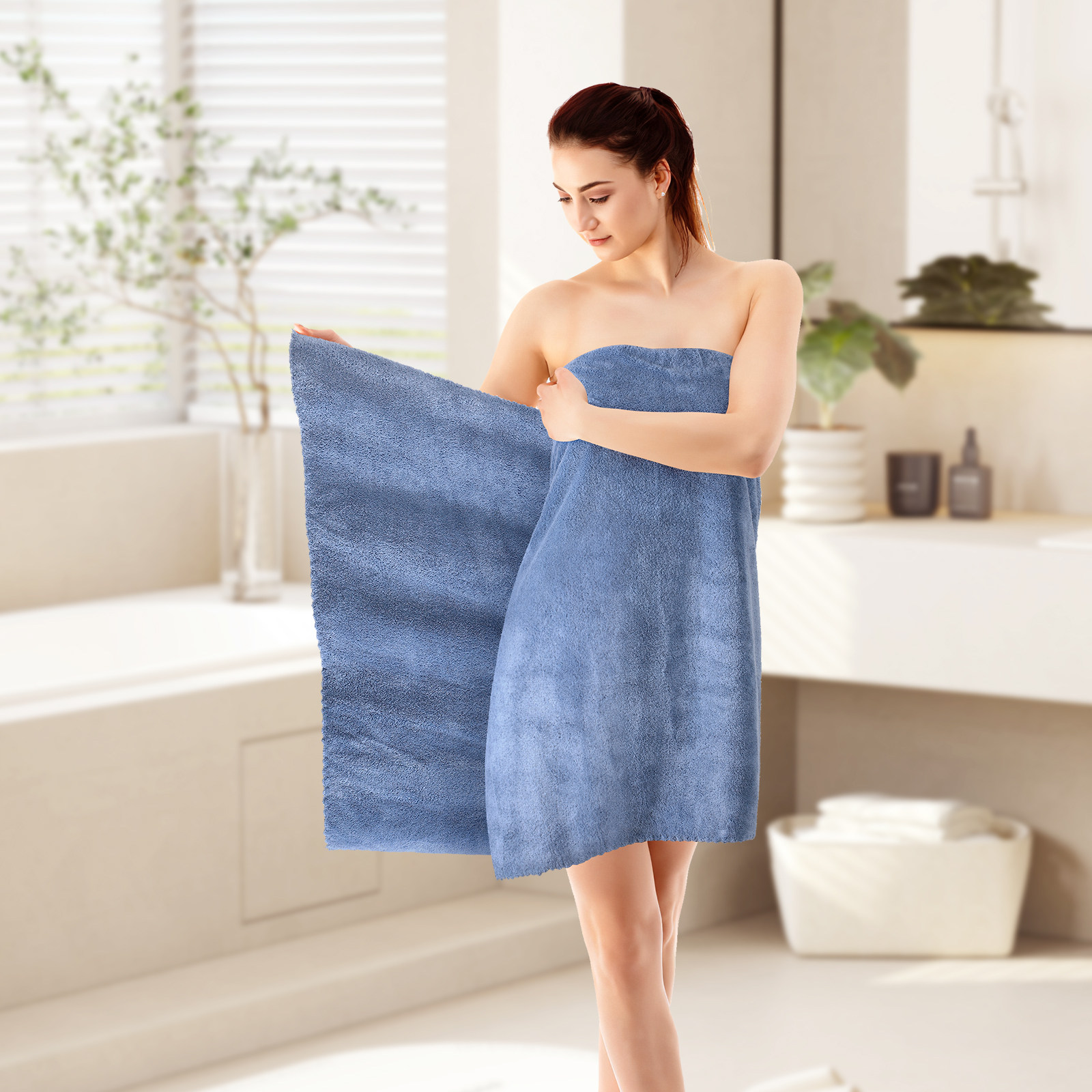 5 stuks badhanddoeken met effe - Home Textiles Towel Set recensie en prijs